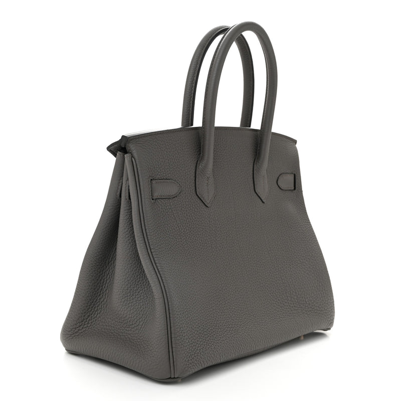 Hermes Togo Birkin 30 Etain