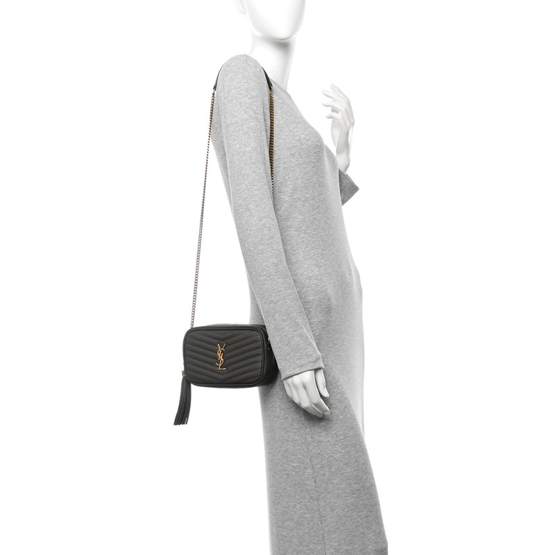 Saint Laurent Grain De Poudre Matelasse