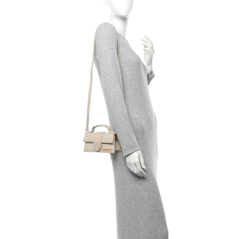 Jacquemus Linen Le Bambino Light Greige