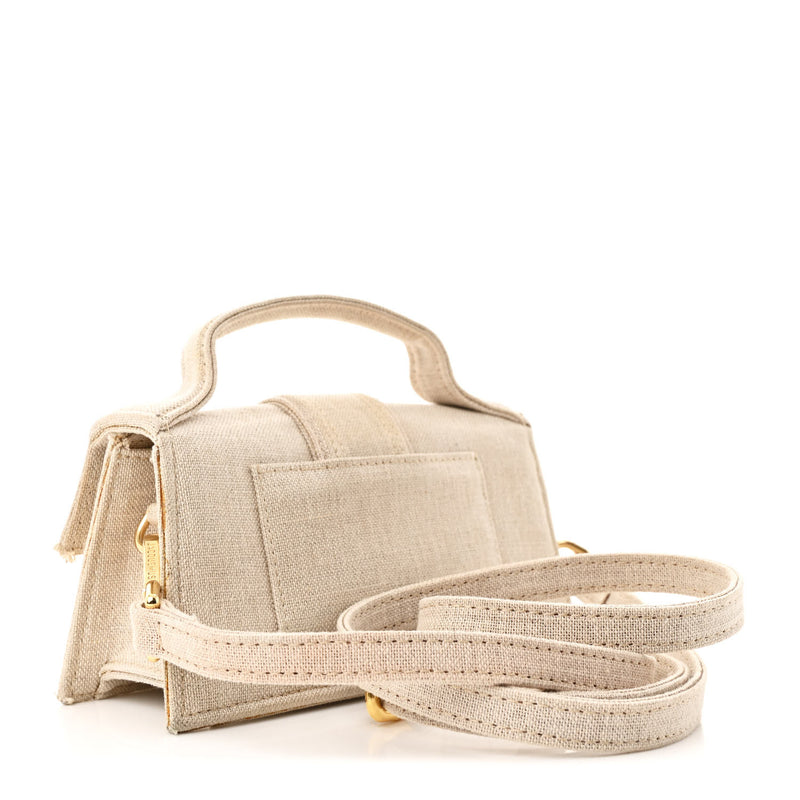Jacquemus Linen Le Bambino Light Greige