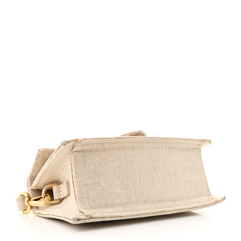 Jacquemus Linen Le Bambino Light Greige