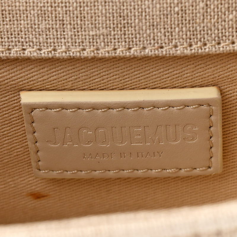 Jacquemus Linen Le Bambino Light Greige