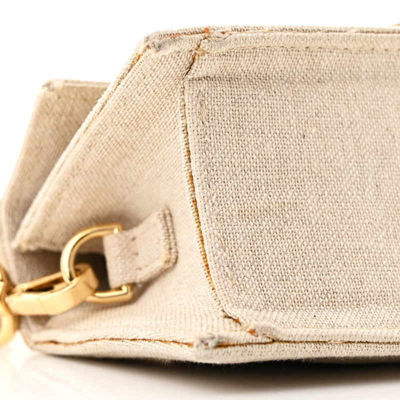 Jacquemus Linen Le Bambino Light Greige
