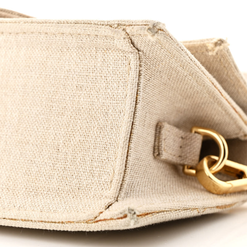 Jacquemus Linen Le Bambino Light Greige