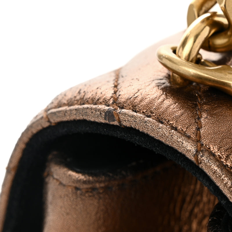 Saint Laurent Metallic Calfskin