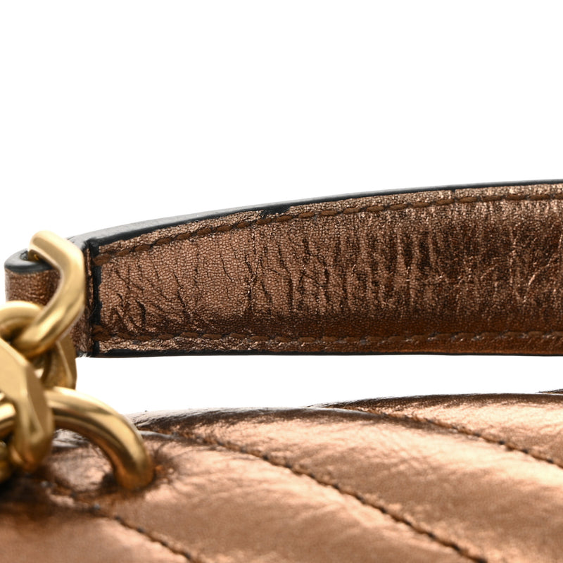 Saint Laurent Metallic Calfskin