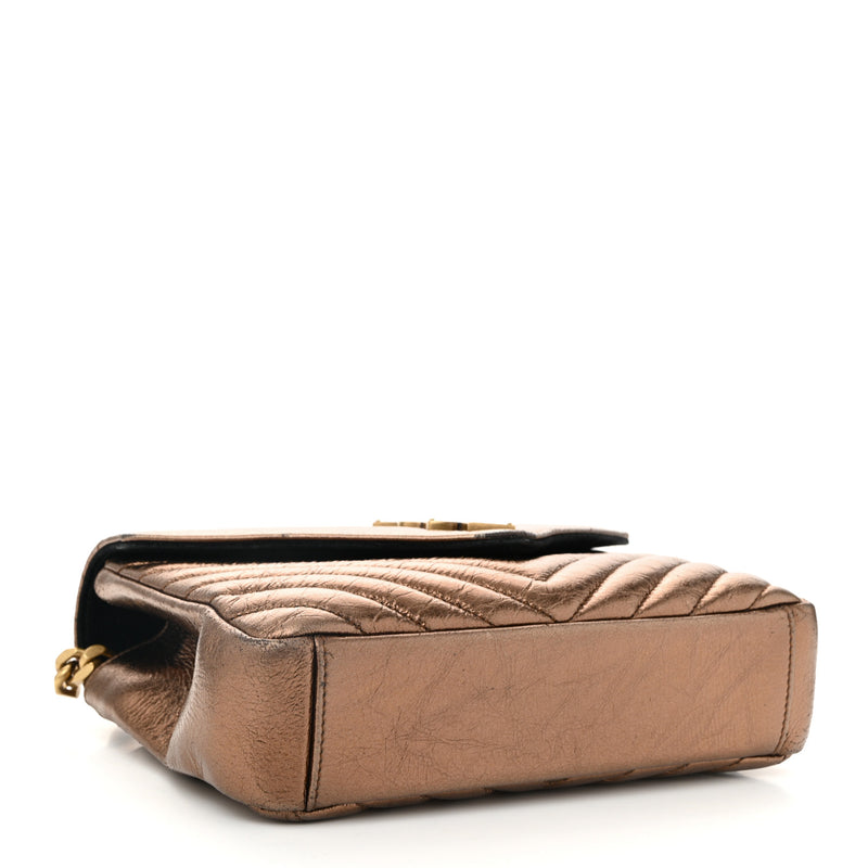Saint Laurent Metallic Calfskin