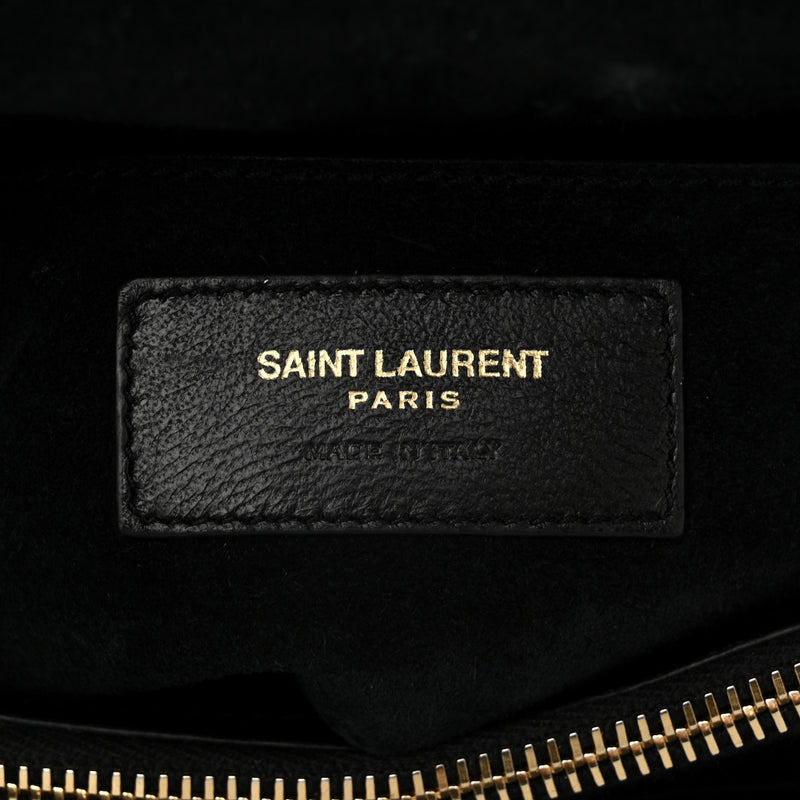 Saint Laurent Metallic Calfskin
