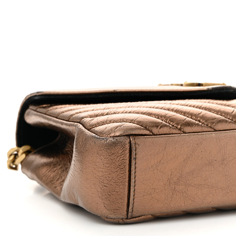 Saint Laurent Metallic Calfskin