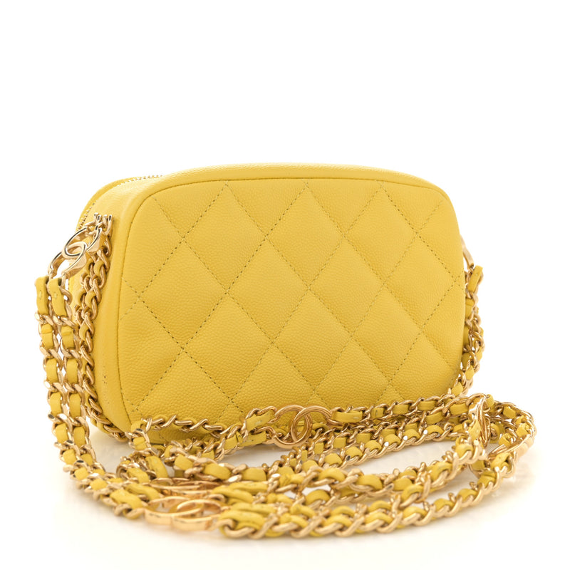 Chanel Caviar Quilted Mini Cc You Camera