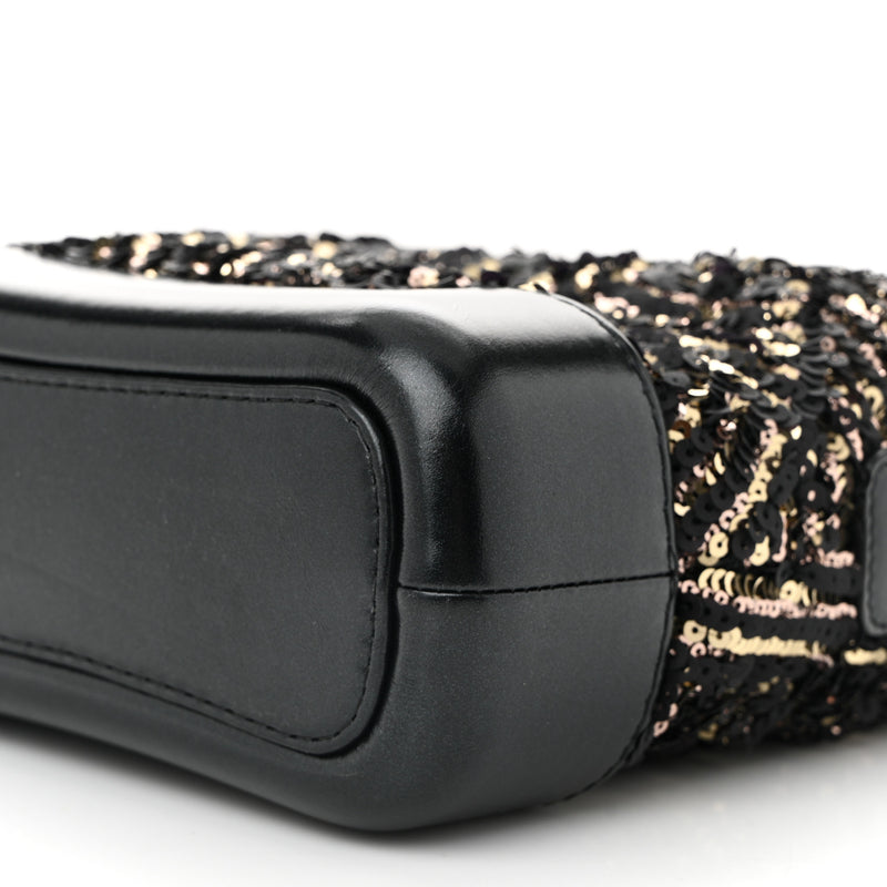 Chanel Sequin Calfskin Small Gabrielle