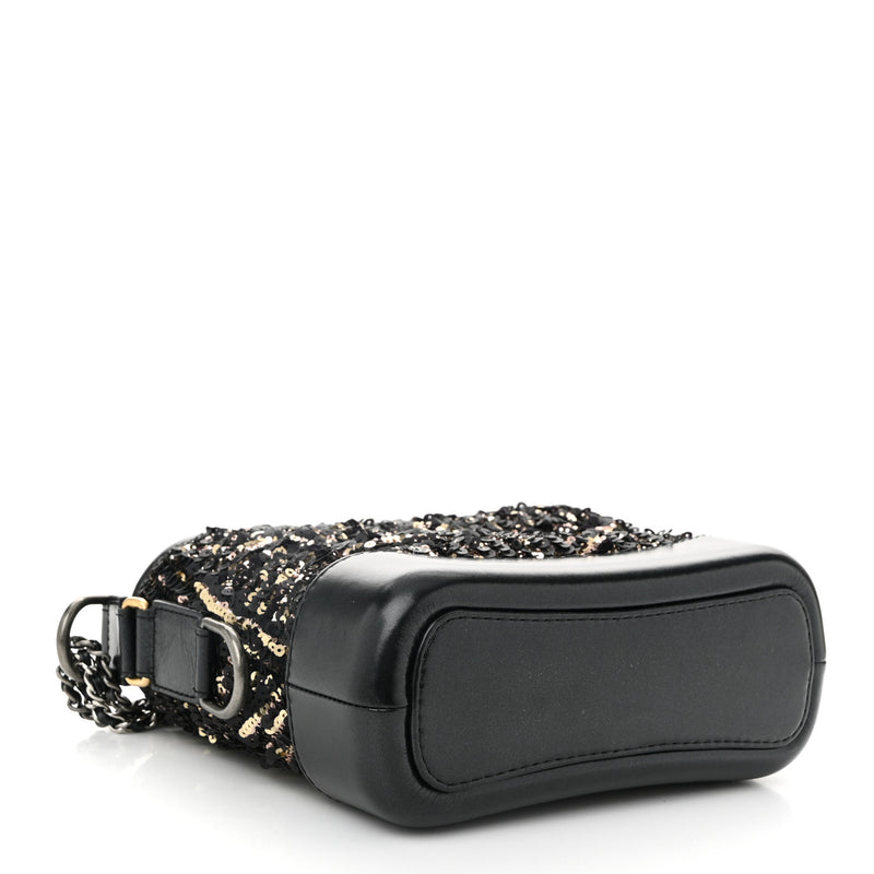 Chanel Sequin Calfskin Small Gabrielle