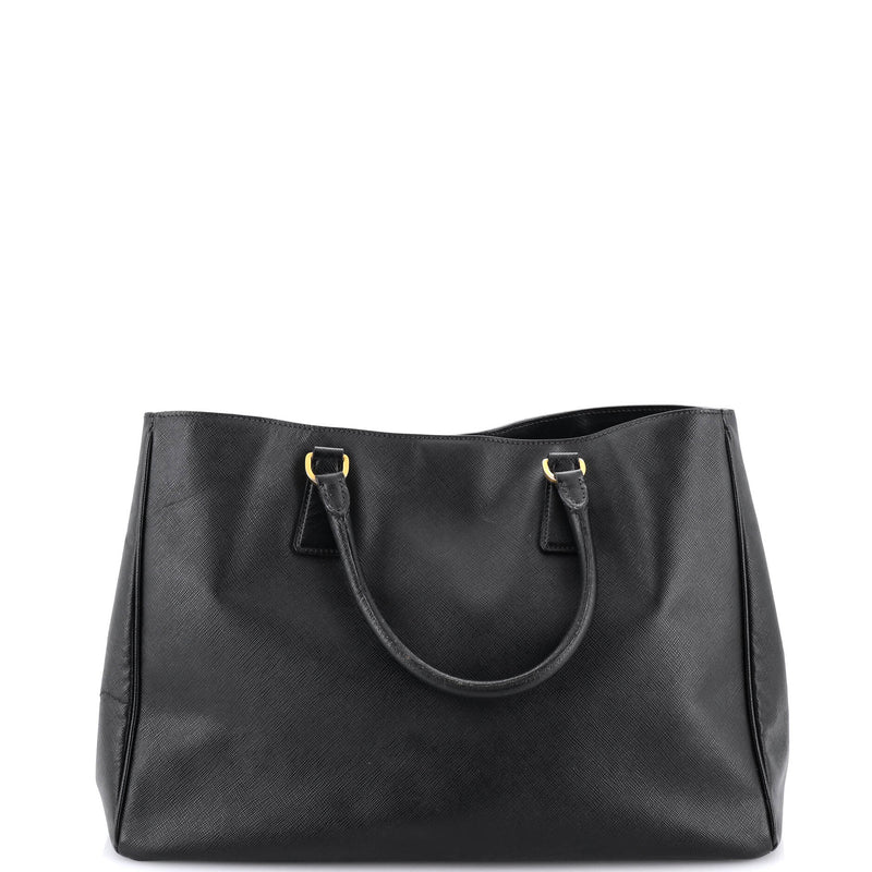 Lux Open Tote Saffiano Leather Medium