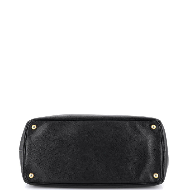 Lux Open Tote Saffiano Leather Medium