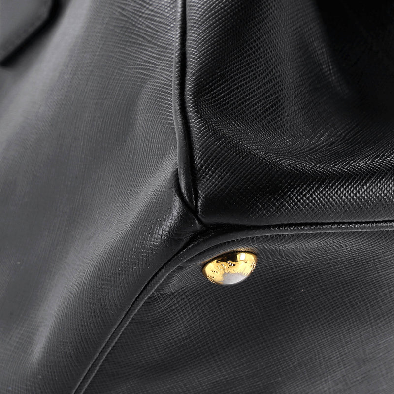 Lux Open Tote Saffiano Leather Medium