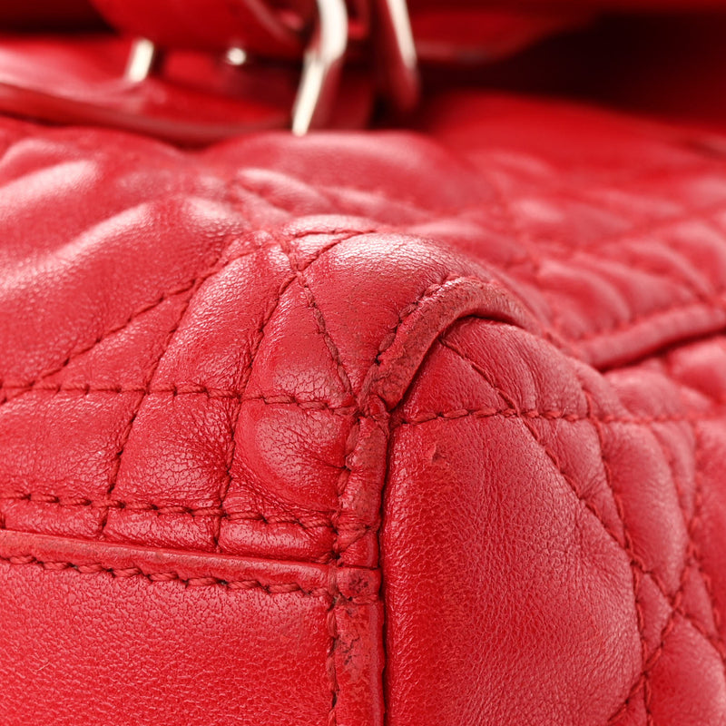 Christian Dior Lambskin Cannage Large
