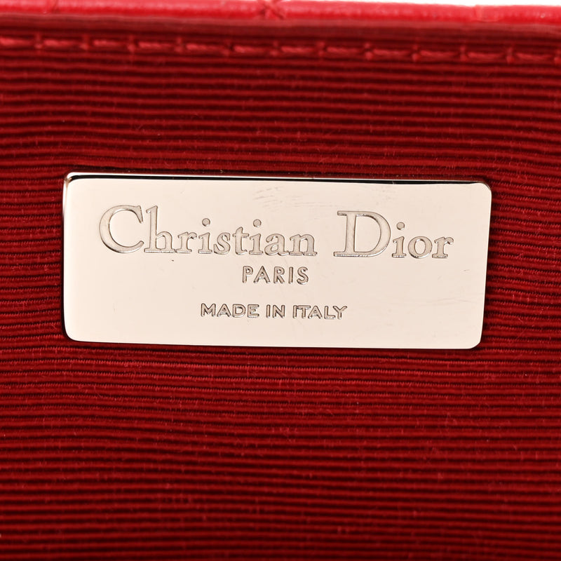 Christian Dior Lambskin Cannage Large