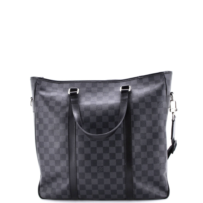 Tadao Handbag Damier Graphite Pm