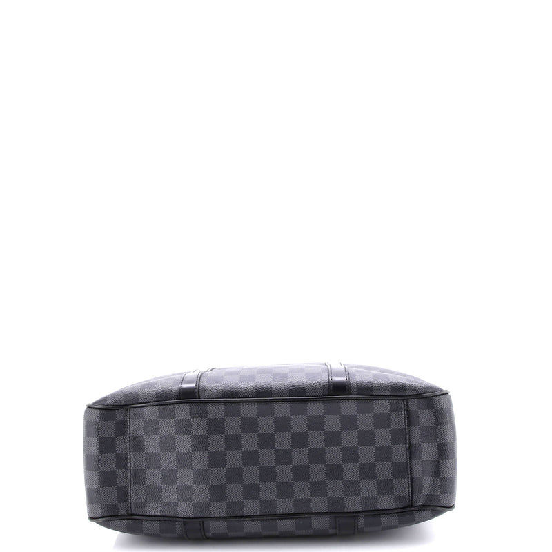 Tadao Handbag Damier Graphite Pm