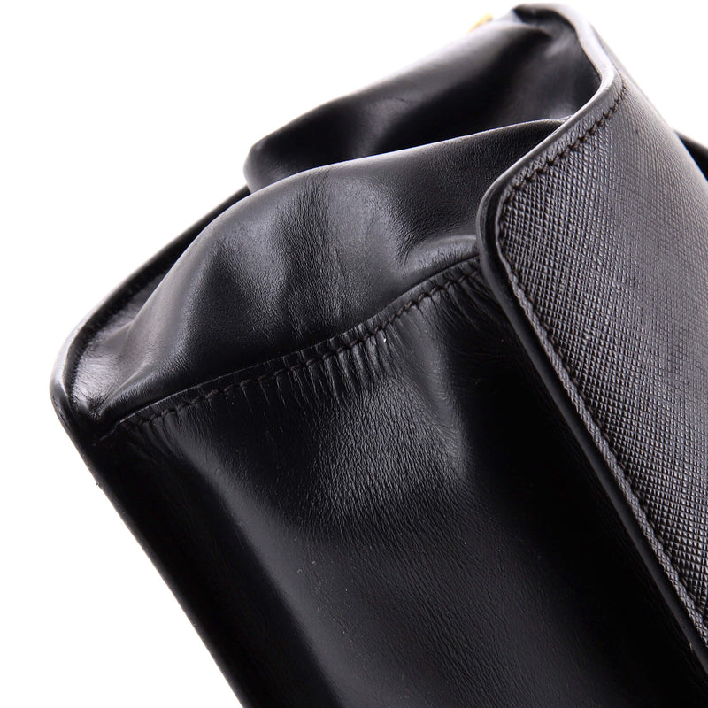 Light Frame Shoulder Bag Saffiano