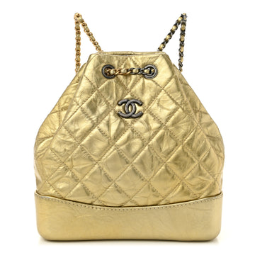 Chanel Metallic Lambskin Small Quilted
