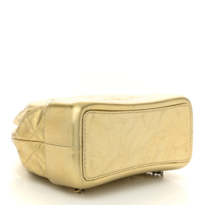Chanel Metallic Lambskin Small Quilted