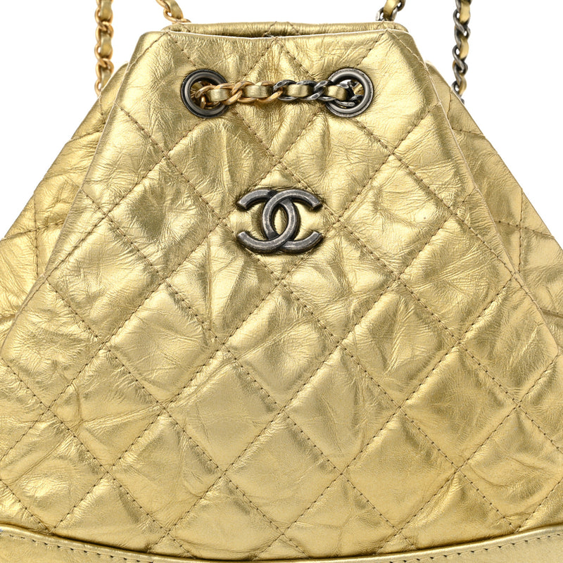 Chanel Metallic Lambskin Small Quilted
