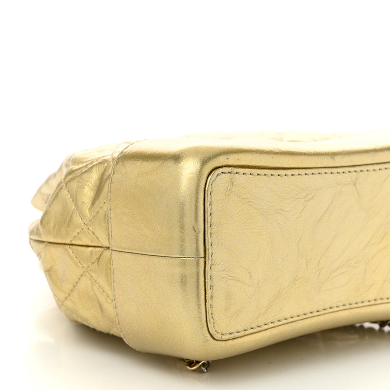 Chanel Metallic Lambskin Small Quilted
