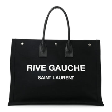 Saint Laurent Linen Calfskin Rive Gauche