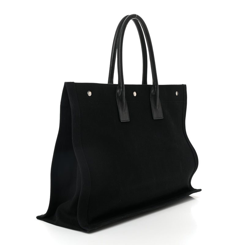 Saint Laurent Linen Calfskin Rive Gauche