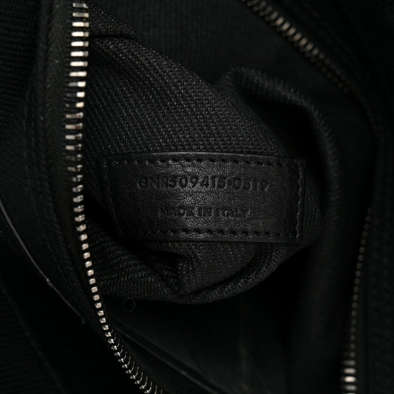 Saint Laurent Linen Calfskin Rive Gauche