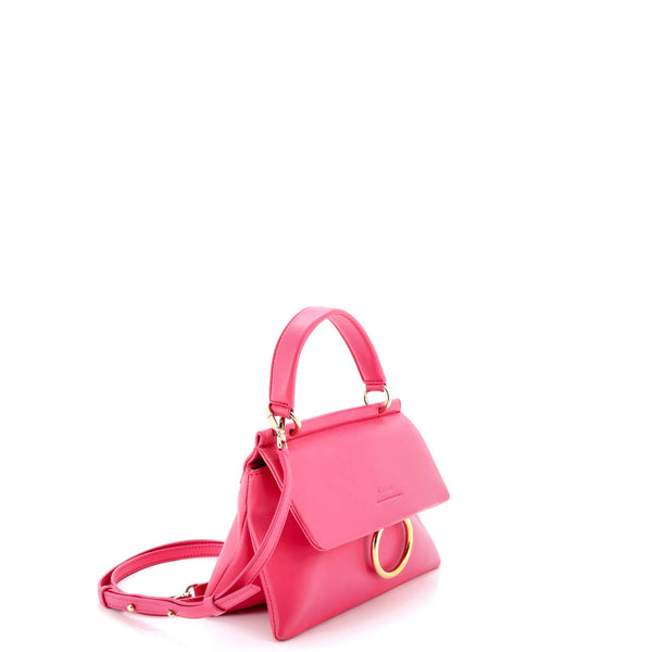 Faye Top Handle Bag Leather Small
