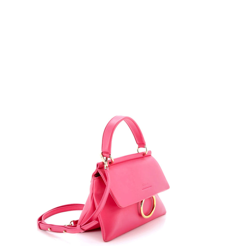 Faye Top Handle Bag Leather Small