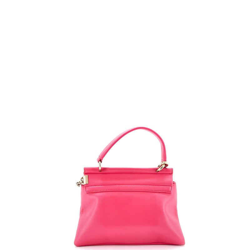 Faye Top Handle Bag Leather Small