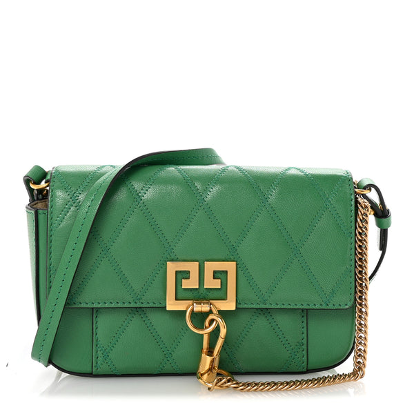 Givenchy Goatskin Quilted Gv3 Mini