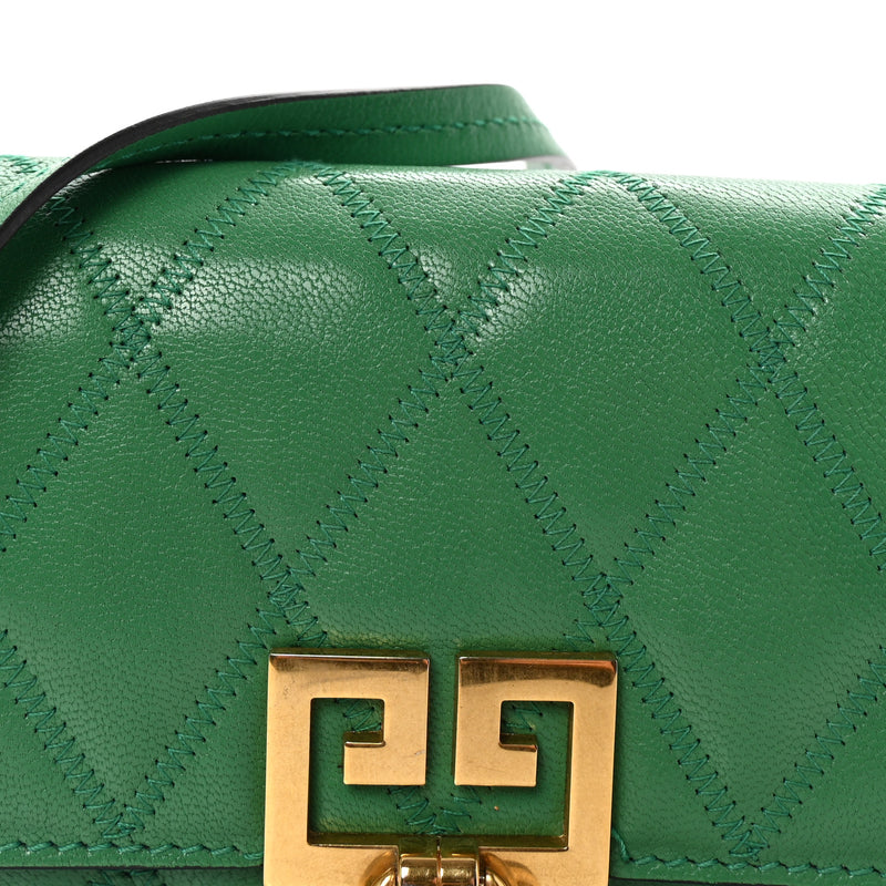 Givenchy Goatskin Quilted Gv3 Mini