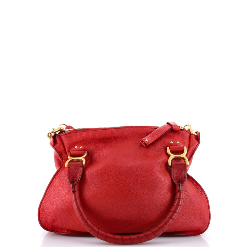 Marcie Satchel Leather Medium