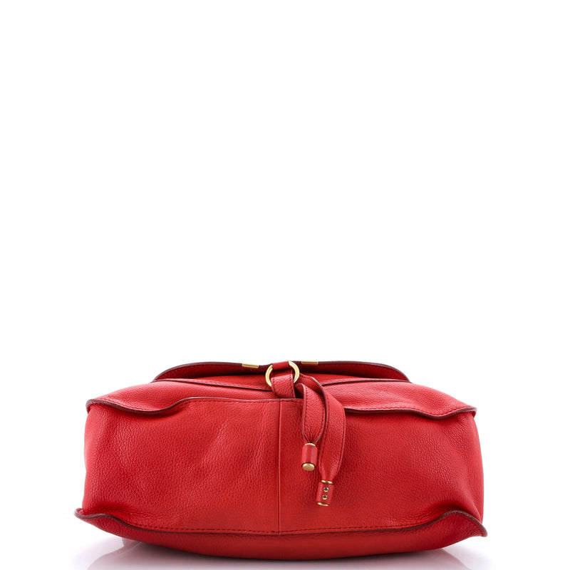 Marcie Satchel Leather Medium