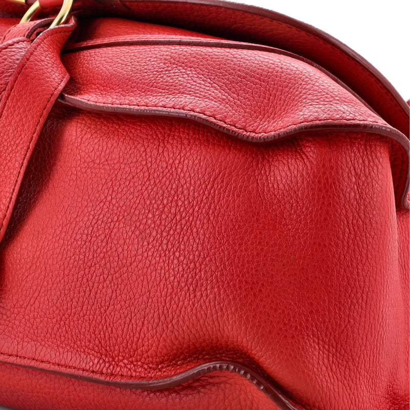 Marcie Satchel Leather Medium