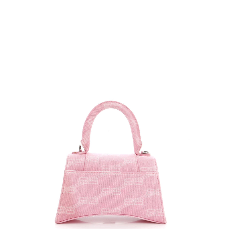 Hourglass Top Handle Bag Bb Denim Small