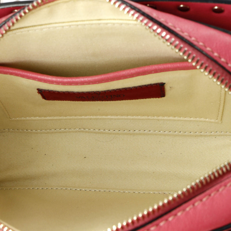 Rockstud Flip Lock Camera Crossbody Bag