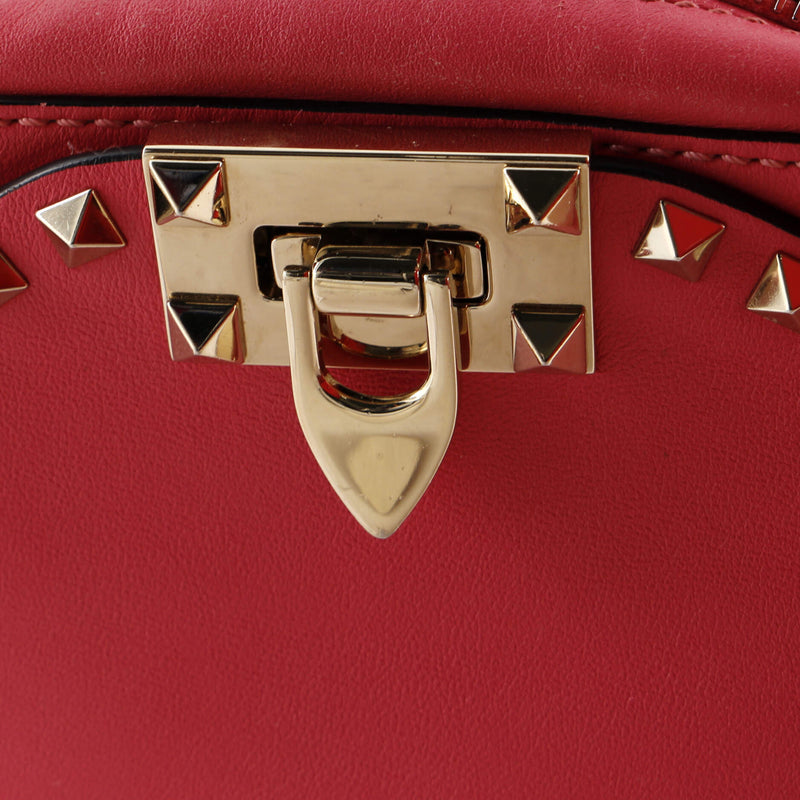 Rockstud Flip Lock Camera Crossbody Bag