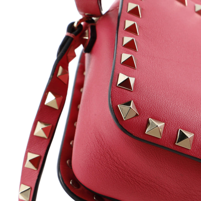 Rockstud Flip Lock Camera Crossbody Bag