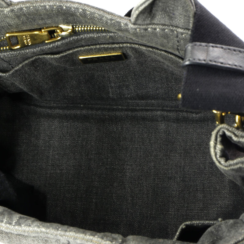 Canapa Convertible Tote Denim Mini