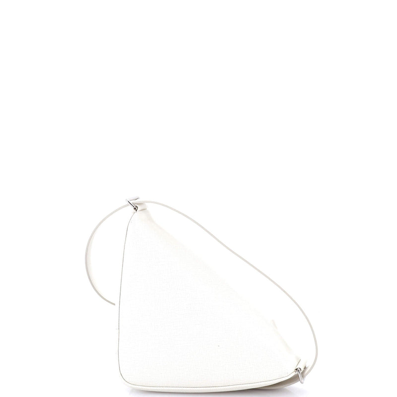 Triangle Logo Zip Around Shoulder Bag