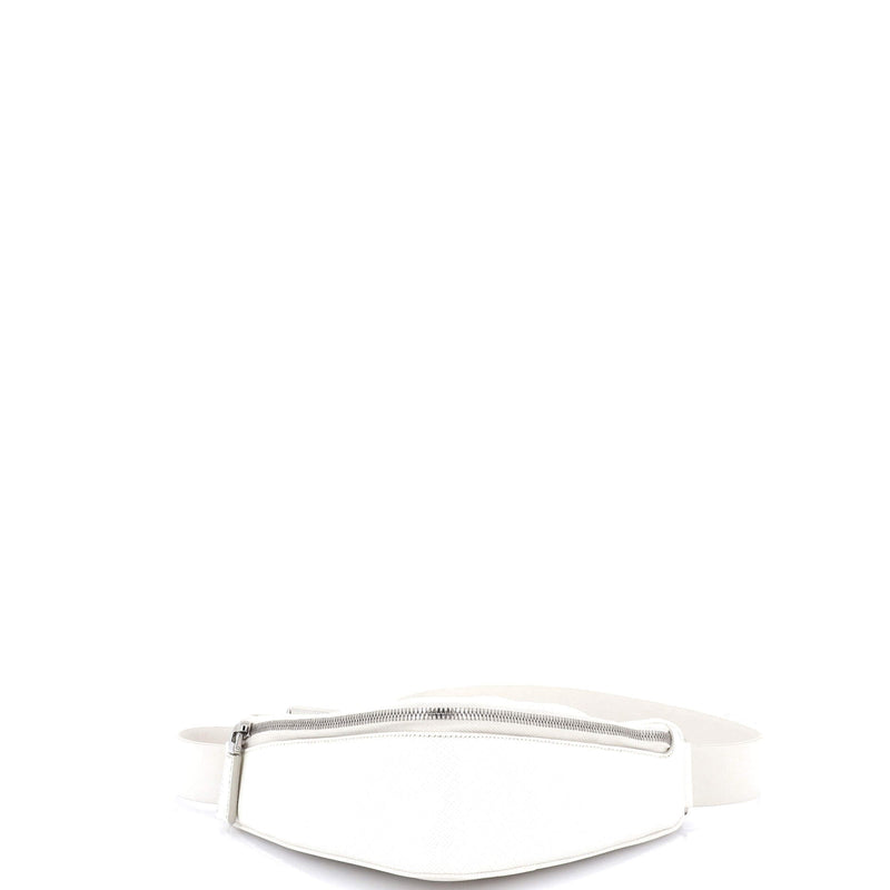 Triangle Logo Zip Around Shoulder Bag
