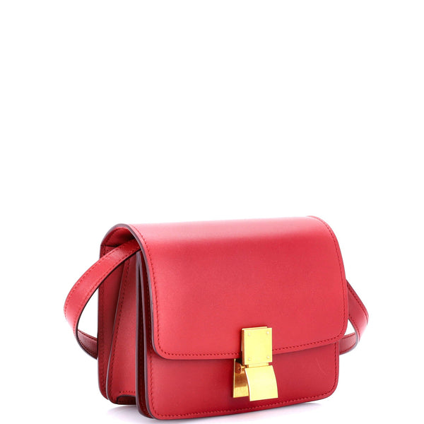 Classic Box Bag Smooth Leather Small