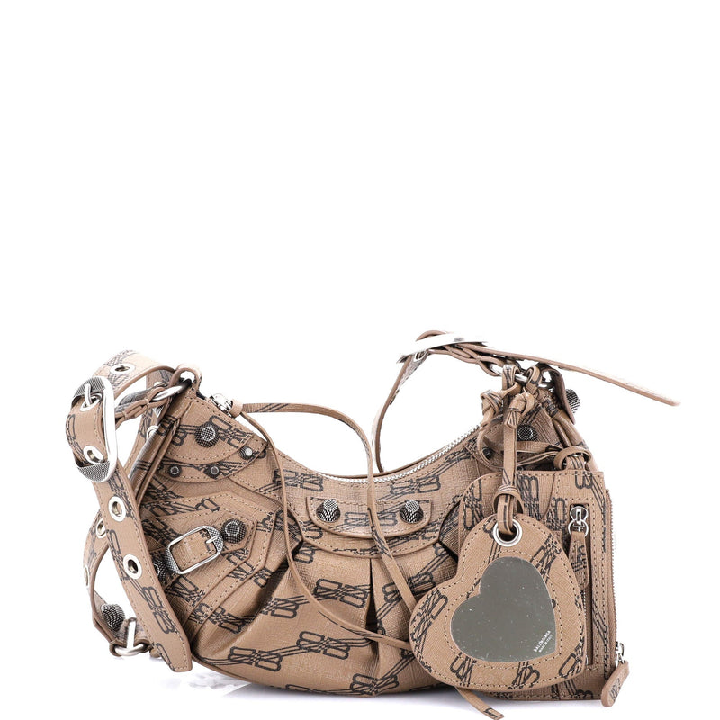 Le Cagole Giant Studs Shoulder Bag Bb