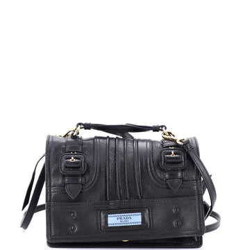 Etiquette Shoulder Bag Glace Calf Small