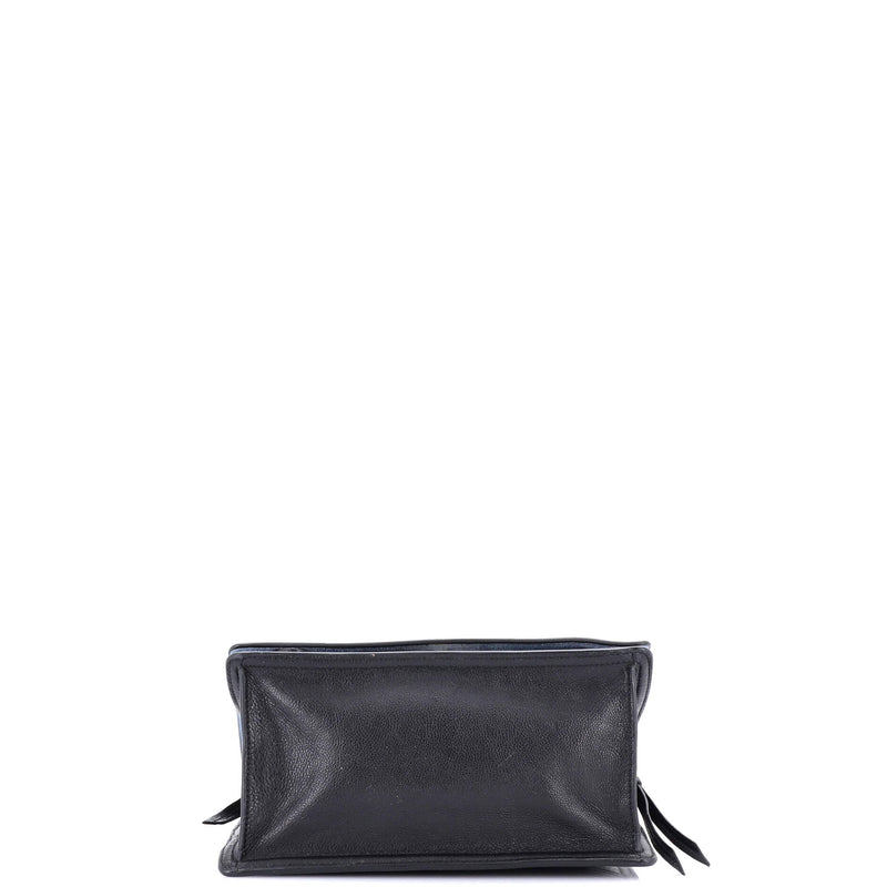 Etiquette Shoulder Bag Glace Calf Small